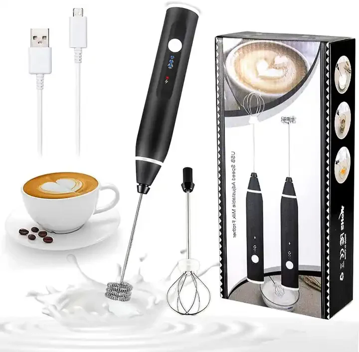 ☕ Electric Coffee Mixer – ইলেকট্রিক কফি মিক্সার ( USB Rechargeable )