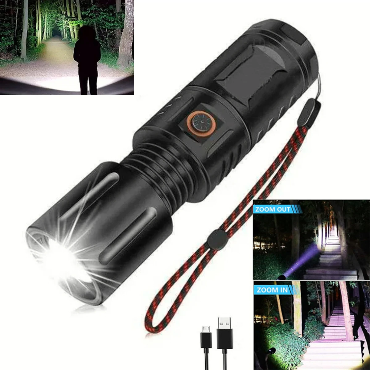 Rechargeable LED Torch Light