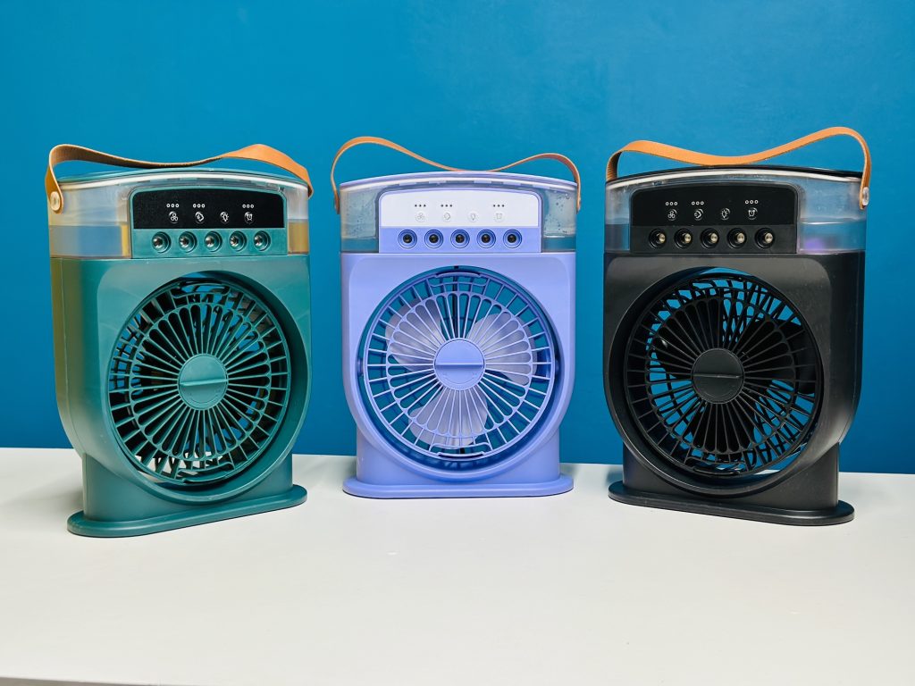 Rechargeable Air Cooler Fan (Double Battery