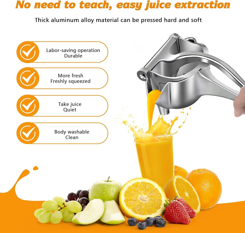 Aluminium  fruit Press Juicer