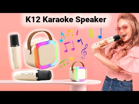 Mini Karaoke Speaker with Wireless  with DoubleMicrophone