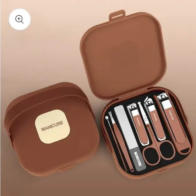 💅 7-in-1 Premium Nail Cutter Set – ৭ পিসের প্রিমিয়াম নেইল কাটার সেট ✨