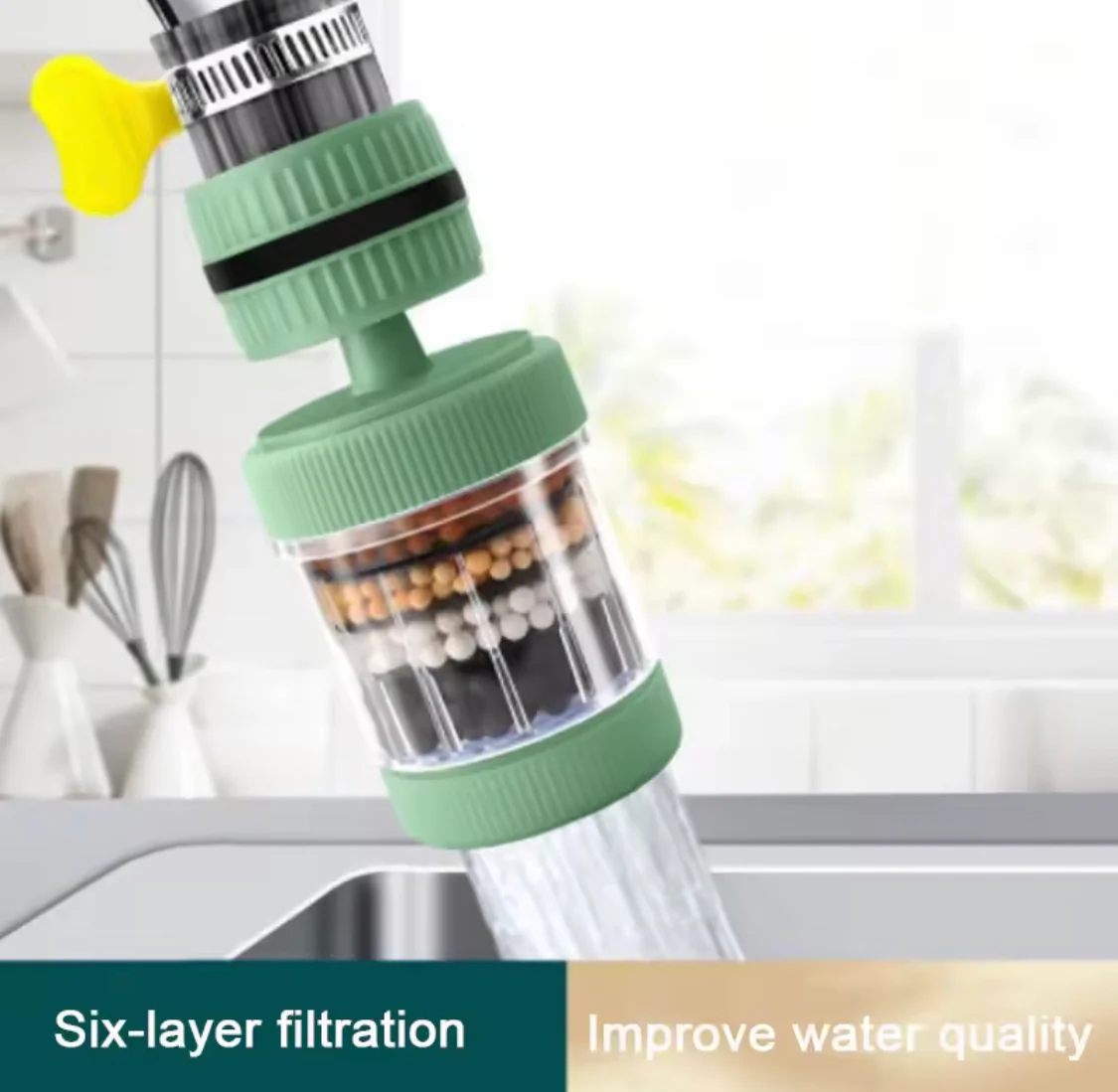 💧 6 Layer Water Filter Tap – ৬ স্তরের ওয়াটার ফিল্টার ট্যাপ