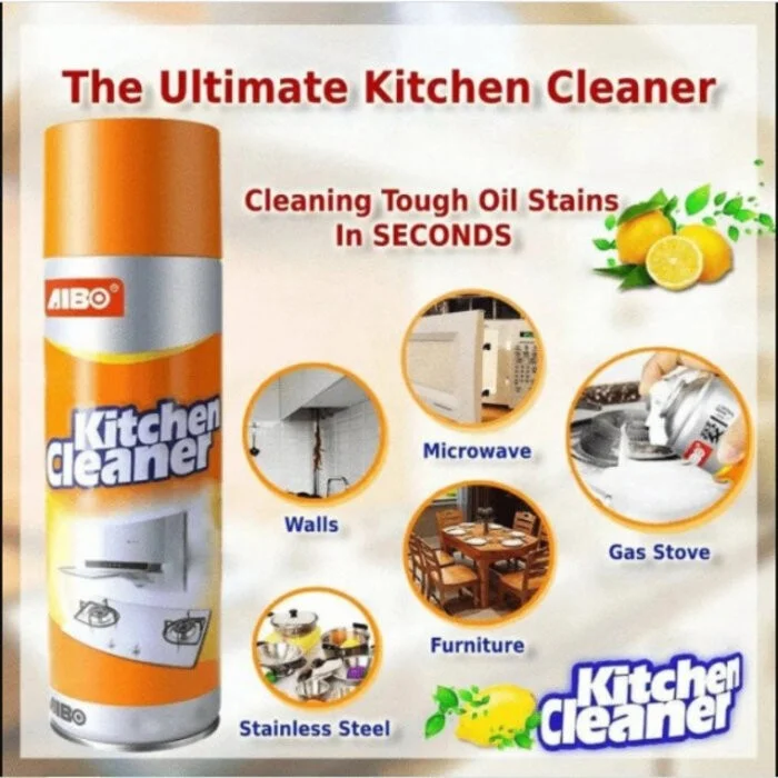 Kitchen Cleaner Foam Spray – কিচেন ক্লিনার ফোম স্প্রে ✨
