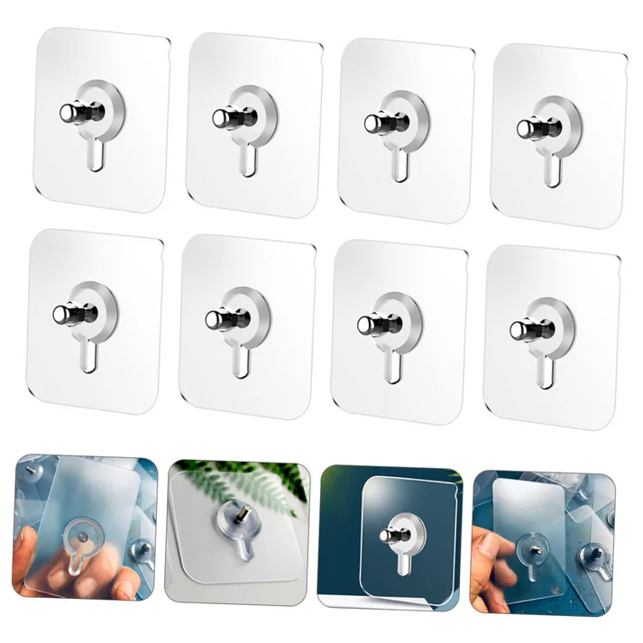 3 in 1 Hook & Double Side Tape Combo - স্মার্ট ৩ ইন ১ হুক ও ডাবল সাইড টেপ কম্বো