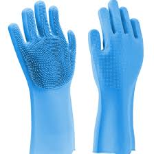 🧤 Silicon Kitchen Hand Gloves ( 1 Pair) – সিলিকন কিচেন হ্যান্ড গ্লাভস (১ জোড়া )