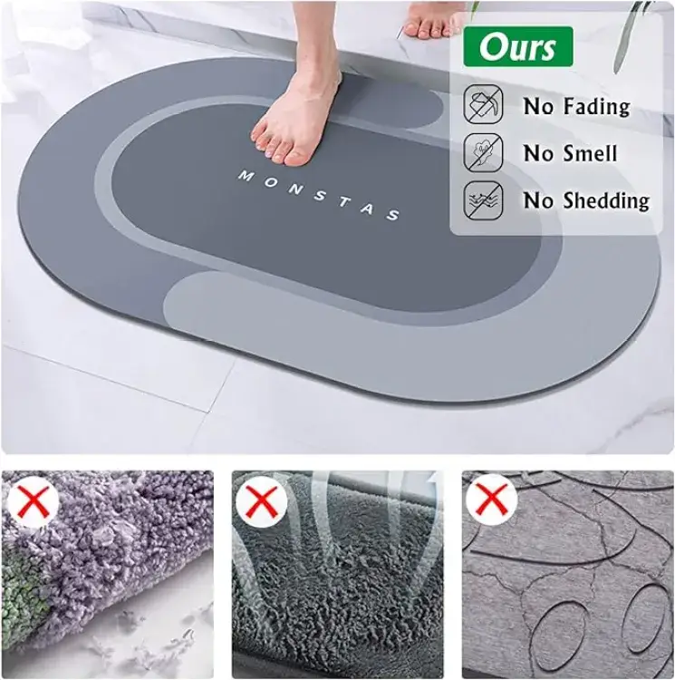 🛁 Bathroom Floor Silicone Mat – বাথরুম ফ্লোর সিলিকন ম্যাট 🪄