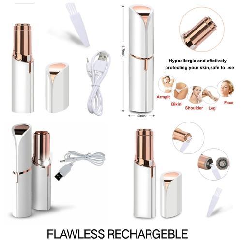 Rechargable Flawless Facial Hair Remover Machine