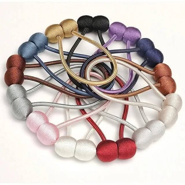 🪄 Magnetic Curtain Holder - ম্যাগনেটিক পর্দা হোল্ডার!! এক জোড়া (২ পিস)