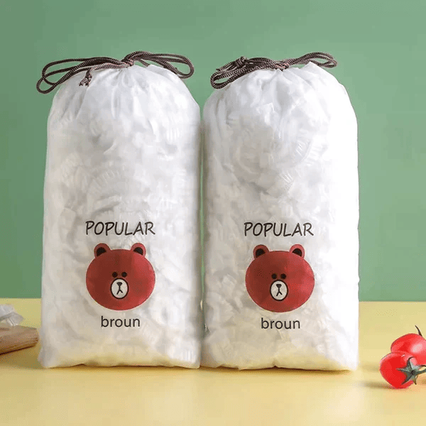 ( 100 )  PCS  Food Cover Plastic Wrap