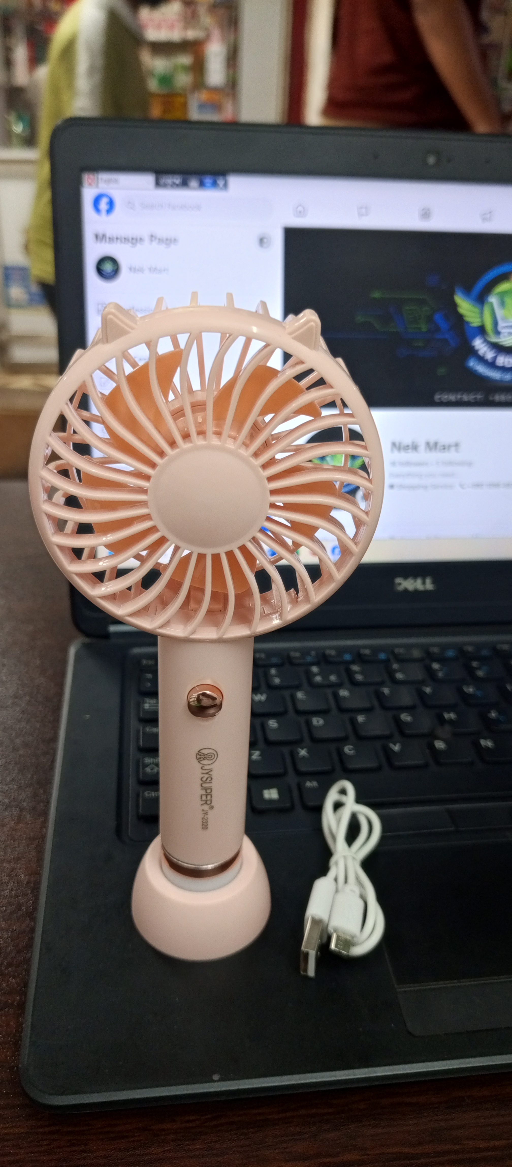 New Multifunctional Mini fan with led JY SUPER 2320