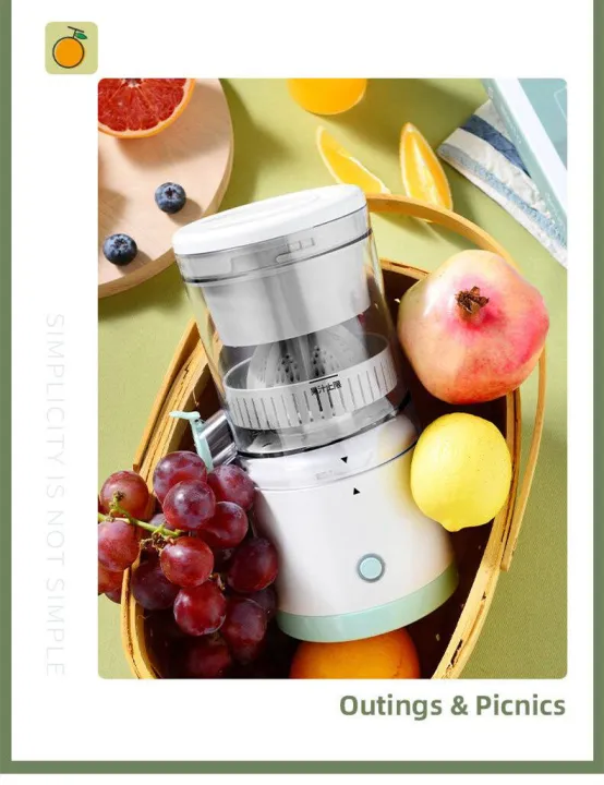 Portable Multifunctional Electric Juicer (Lemon)! 🍋⚡