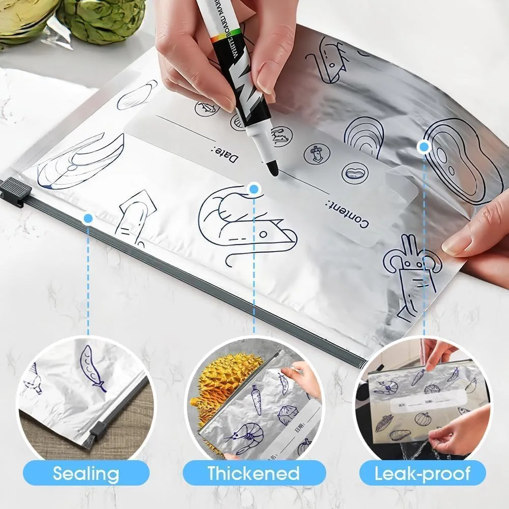 30 PCS Reusable Spacer Combo Thin Size Storage Bag! 🥩