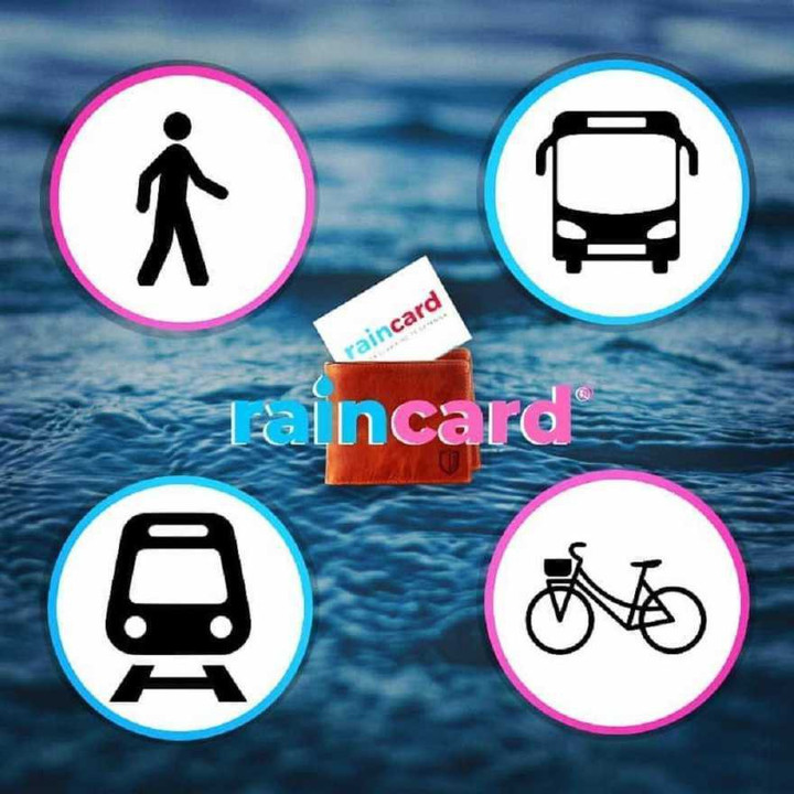 🌧️✨  RainCard Pocket Raincoat!