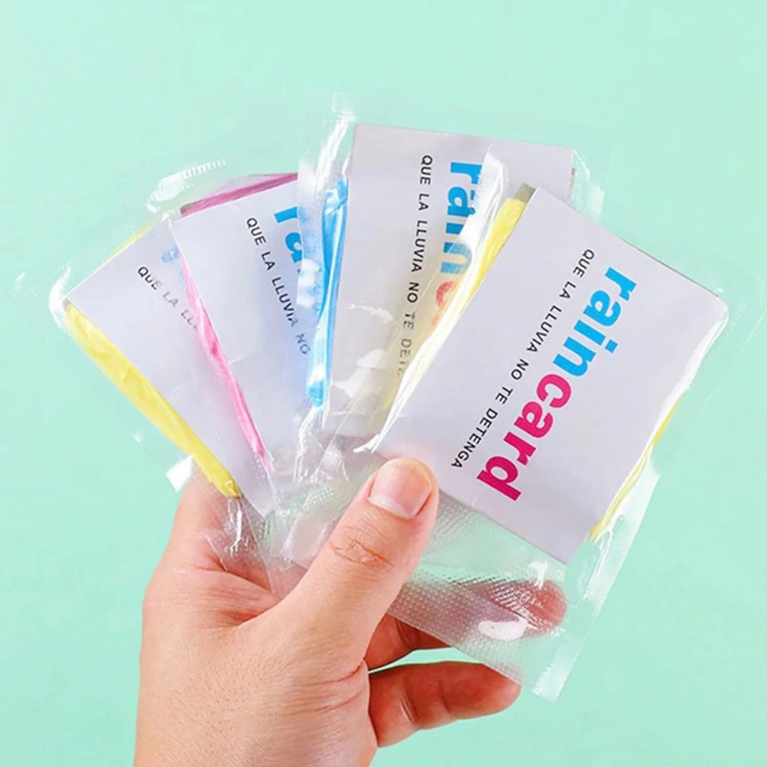 🌧️✨  RainCard Pocket Raincoat!