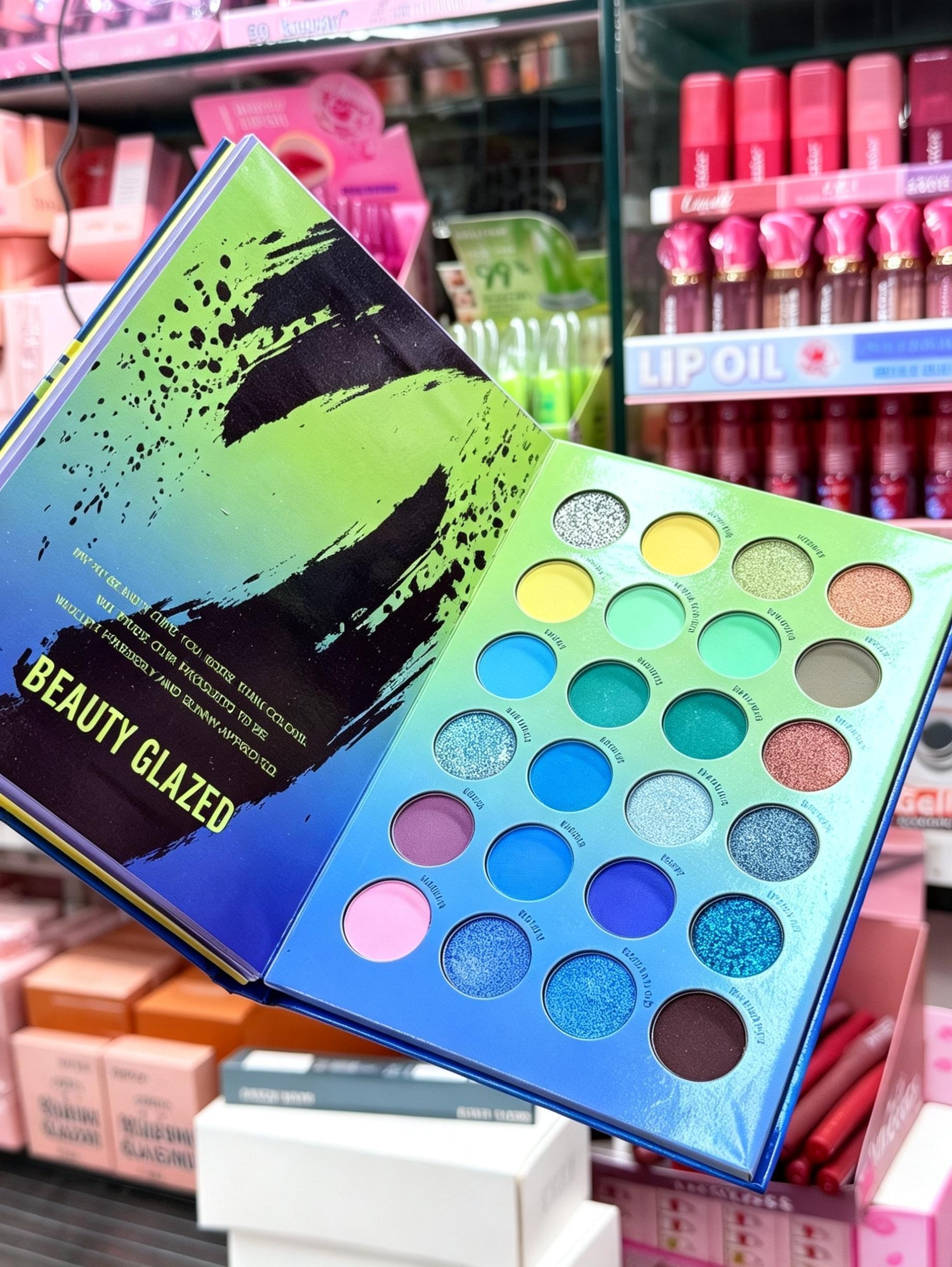 ✨ Beauty Glazed Color Shades Book Palette – 72 Color Eyeshadow ✨