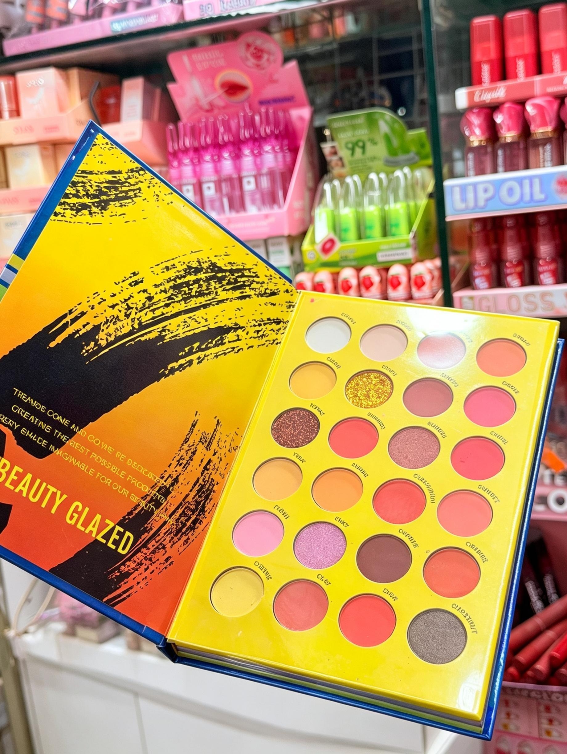 ✨ Beauty Glazed Color Shades Book Palette – 72 Color Eyeshadow ✨