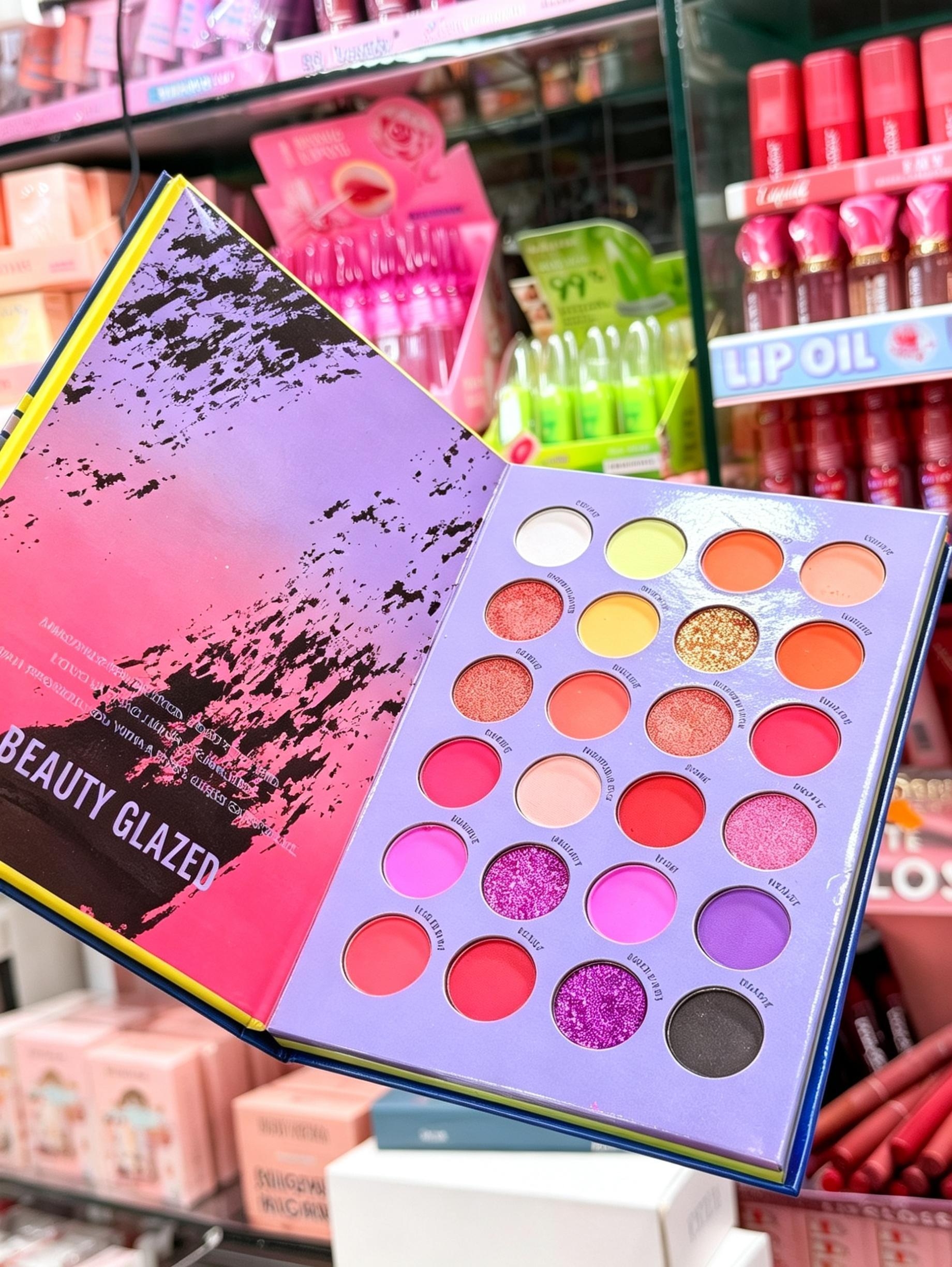 ✨ Beauty Glazed Color Shades Book Palette – 72 Color Eyeshadow ✨