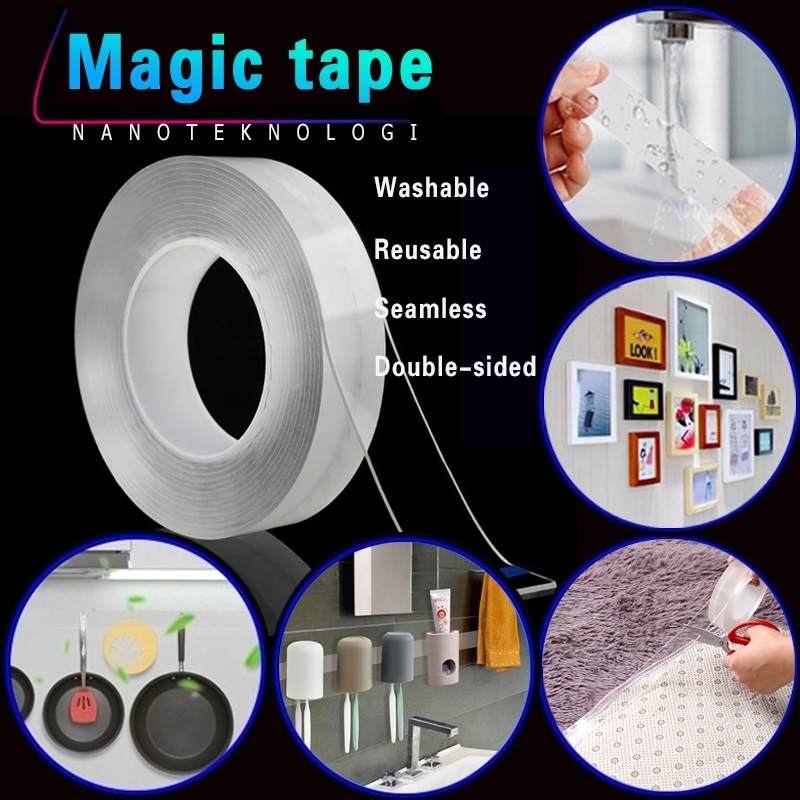 Double Side Magic Tape -ডাবল সাইড ম্যাজিক টেপ (৩ মিটার )