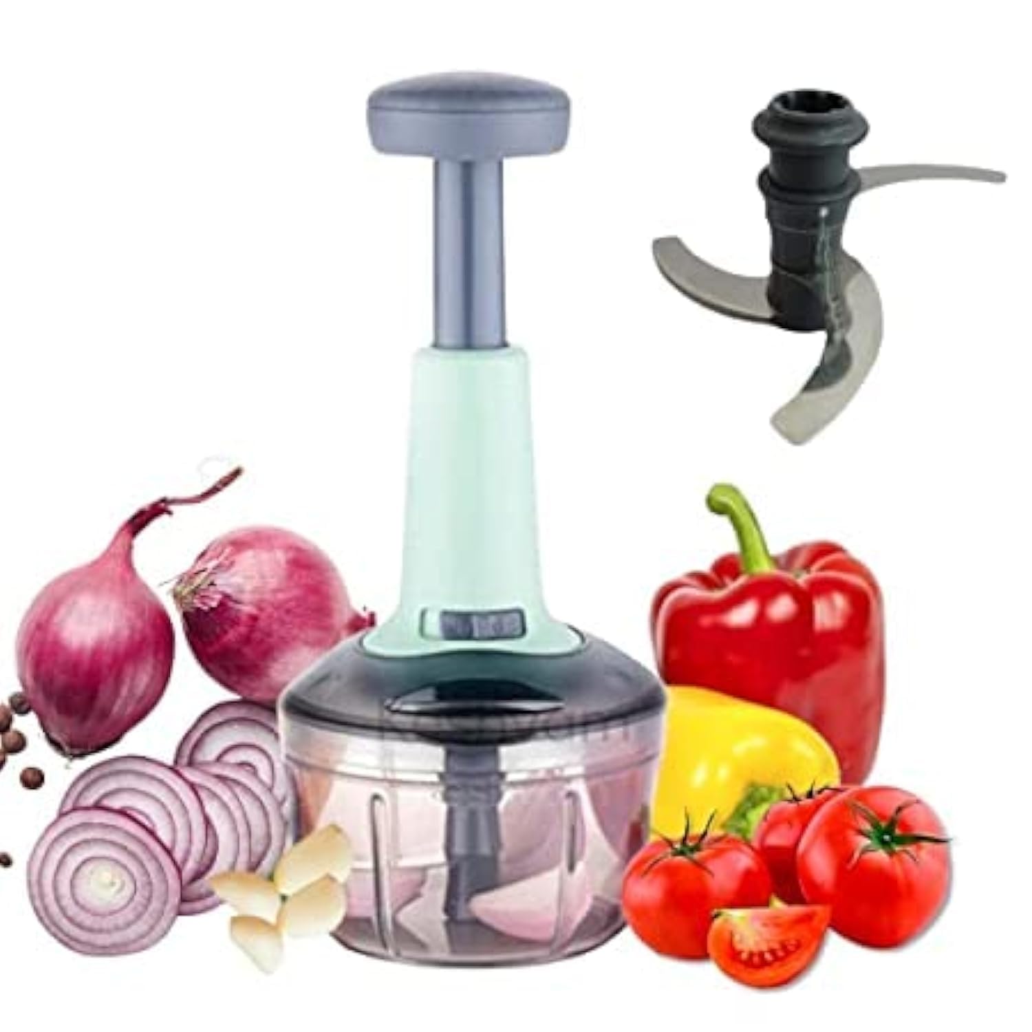 🧅 Hand Press push chopper