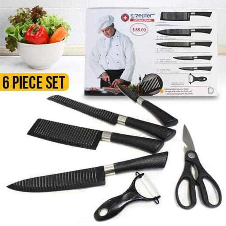 🔪 Zepter Kitchen Knife Set – জেপটার কিচেন নাইফ সেট