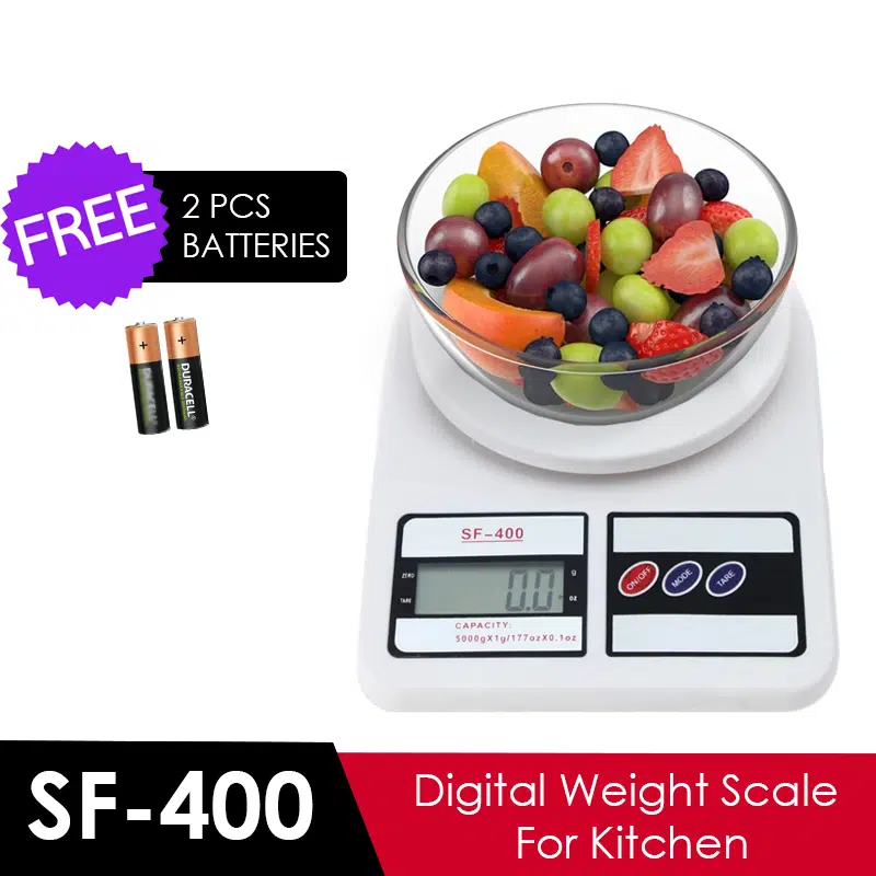 SF400 Electronic Digital Kitchen Scale (Capacity: 10 kg)
