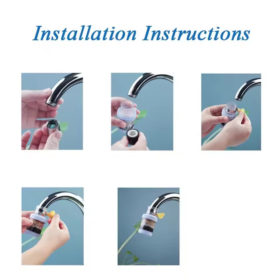 6 Layers Water Filter Tap