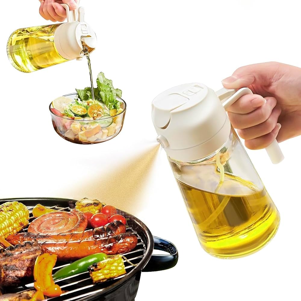 2 in 1 Oil Dispenser Bottle