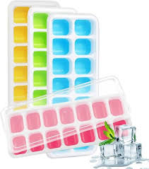 14 Grids Ice Cube Tray With Lid
