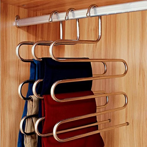 👖 Space Saving Clothes Hanger – স্পেস সেভিং ক্লথস হ্যাঙ্গার ✨