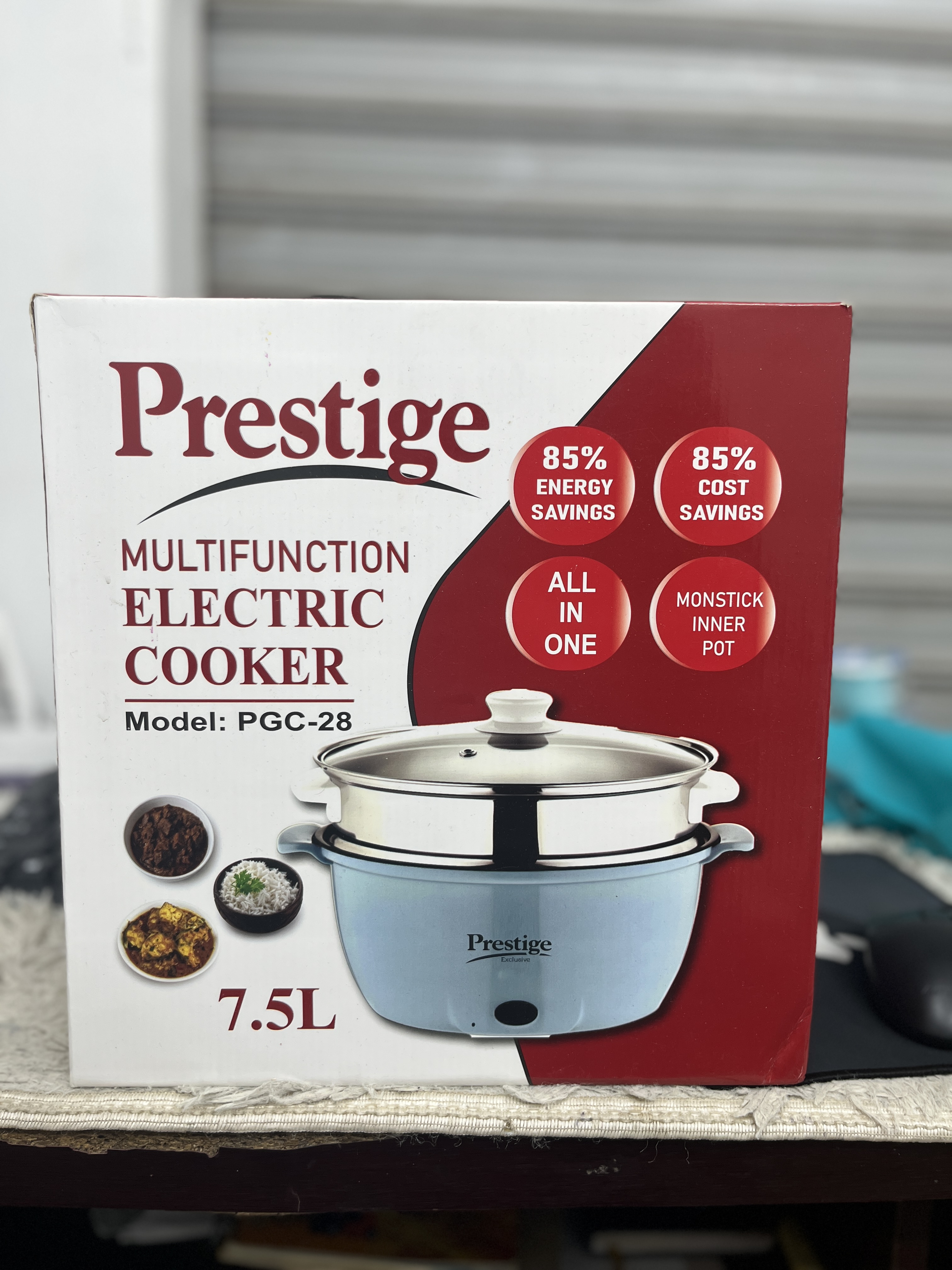 Prestige cooker 7.5 lt