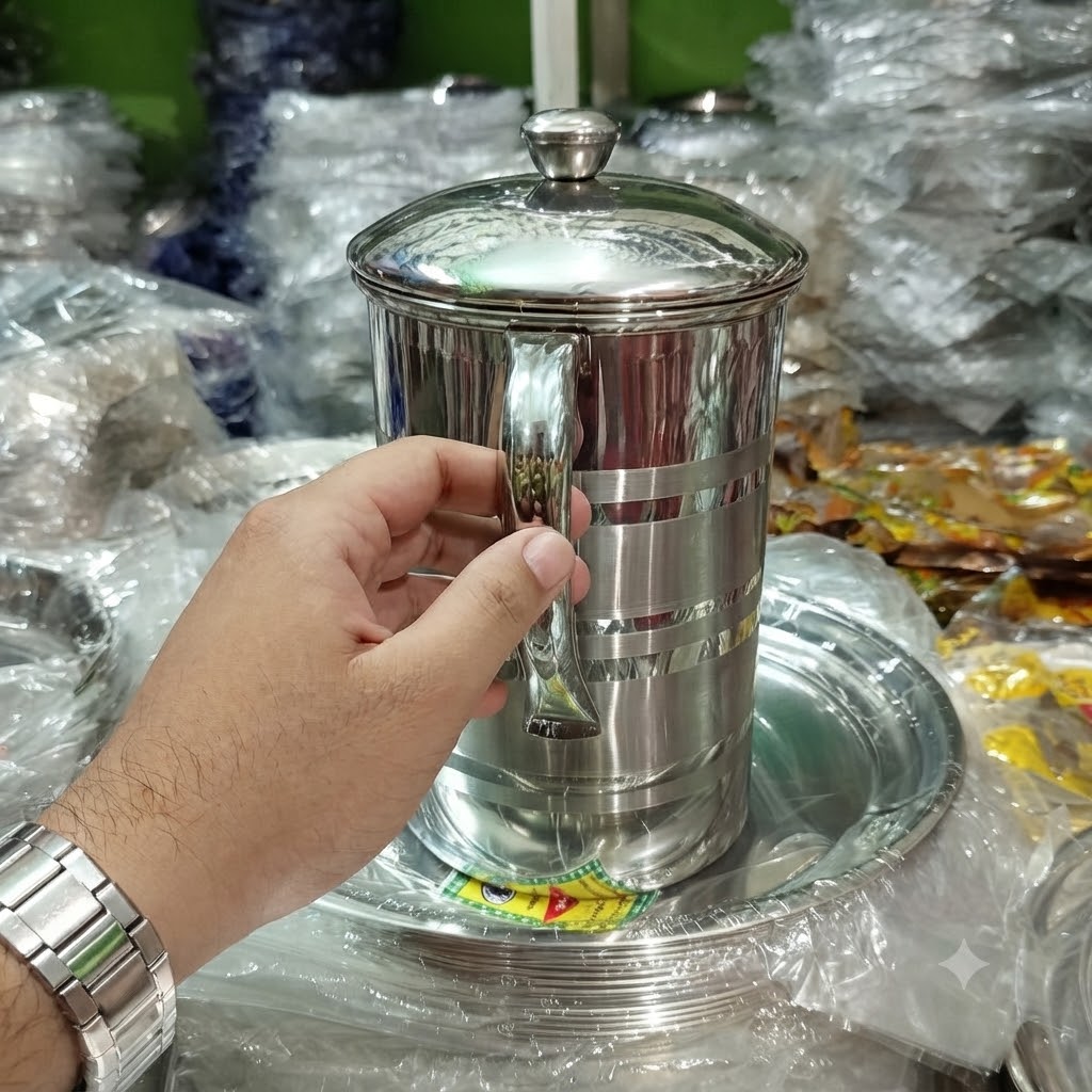 Stainless Steel Water Jug