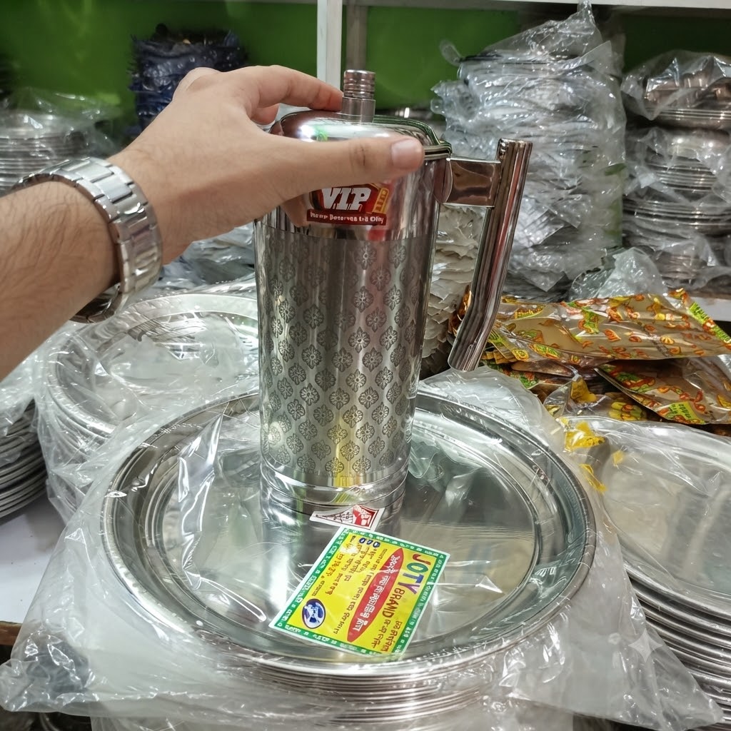 Stainless Steel Water Jug