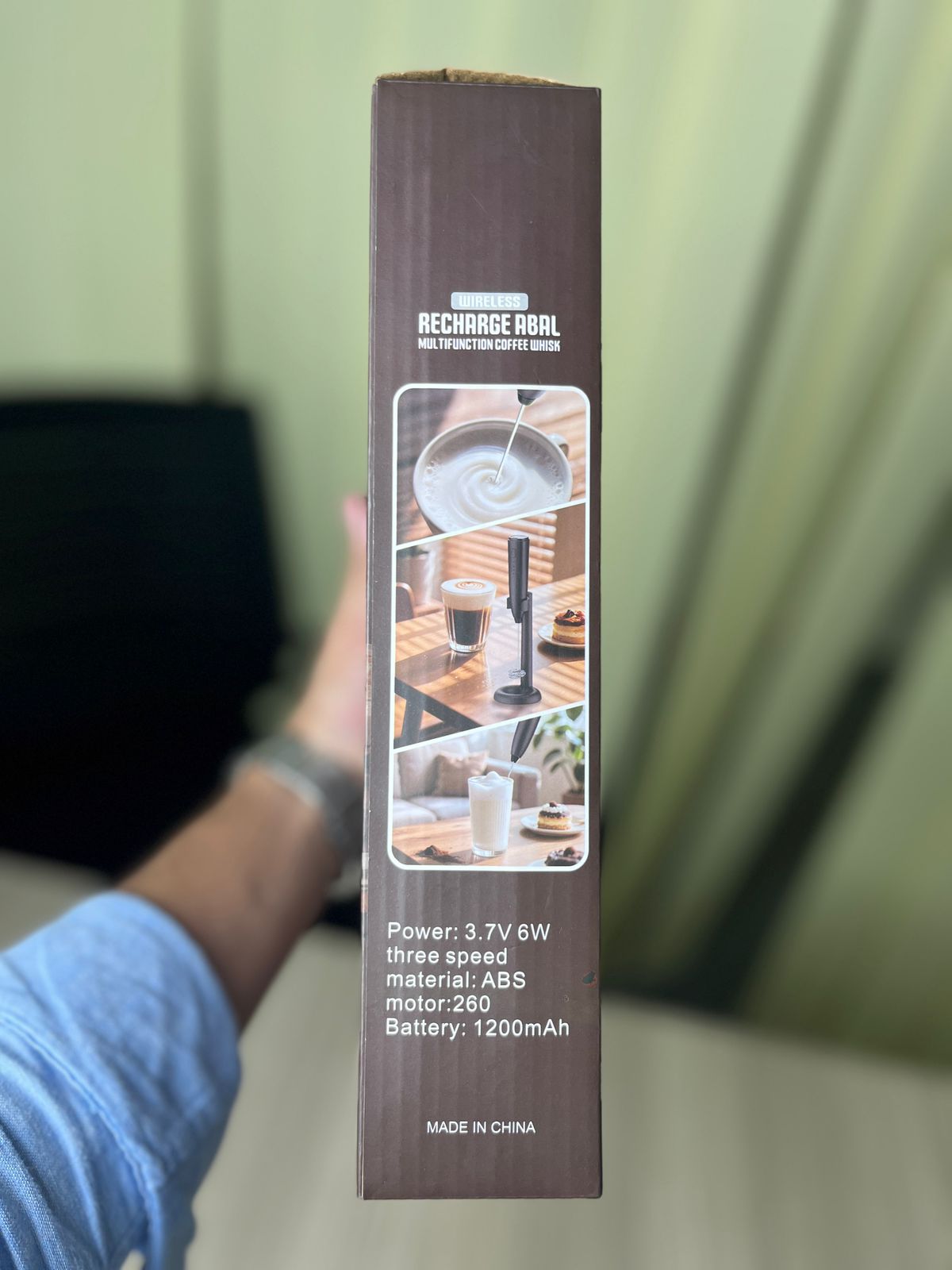 ☕ Prestige 2-in-1 Coffee Mixer with Stand  —  ২-ইন-১ রিচার্জেবল কফি মিক্সার