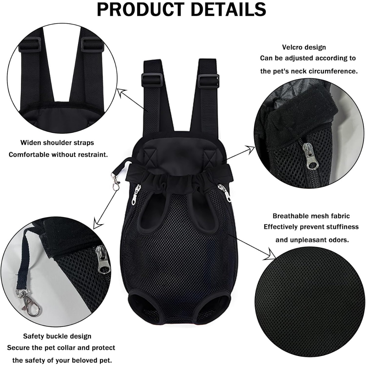 Premium Cat Front Carrier Harness 🐱