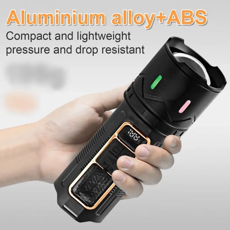 X-55 LED Multifunction Flashlight – আলোও, পাওয়ার ব্যাংকও! 🔋