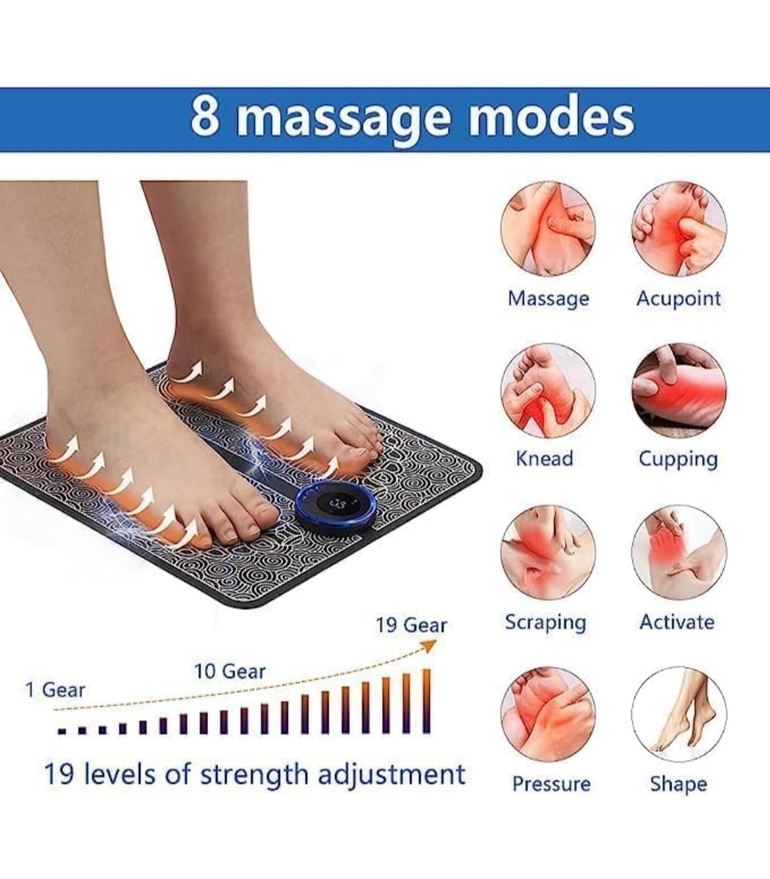 EMS Electric Foot Massager