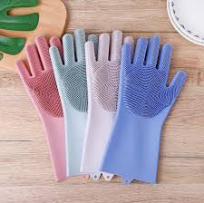 🧤 Silicon Kitchen Hand Gloves ( 1 Pair) – সিলিকন কিচেন হ্যান্ড গ্লাভস (১ জোড়া )
