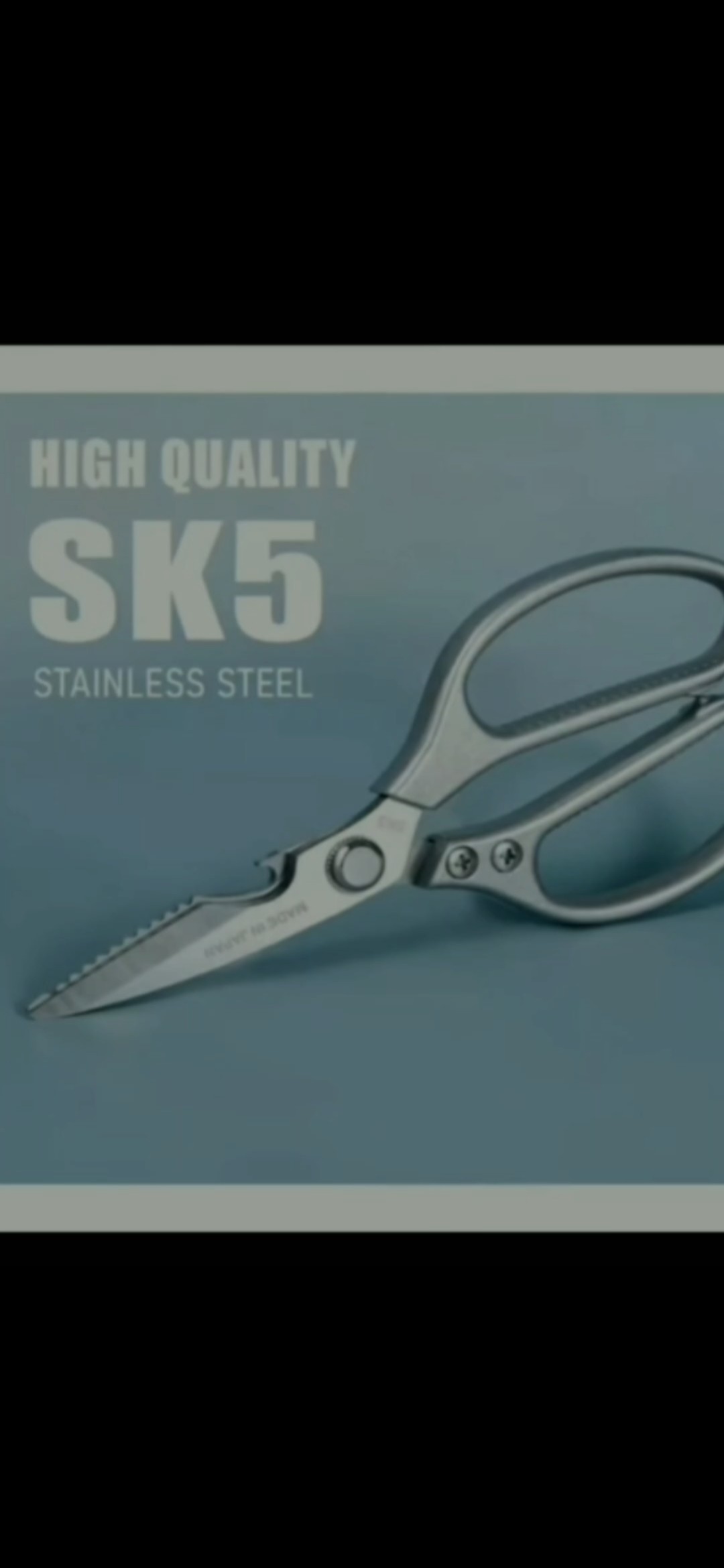 Premium Stainless Steel Sk5 Scissors