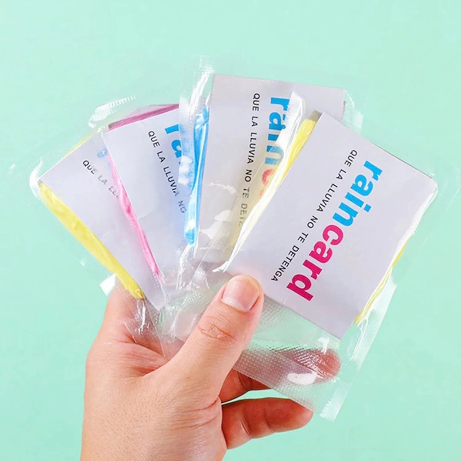 Pocket rain card