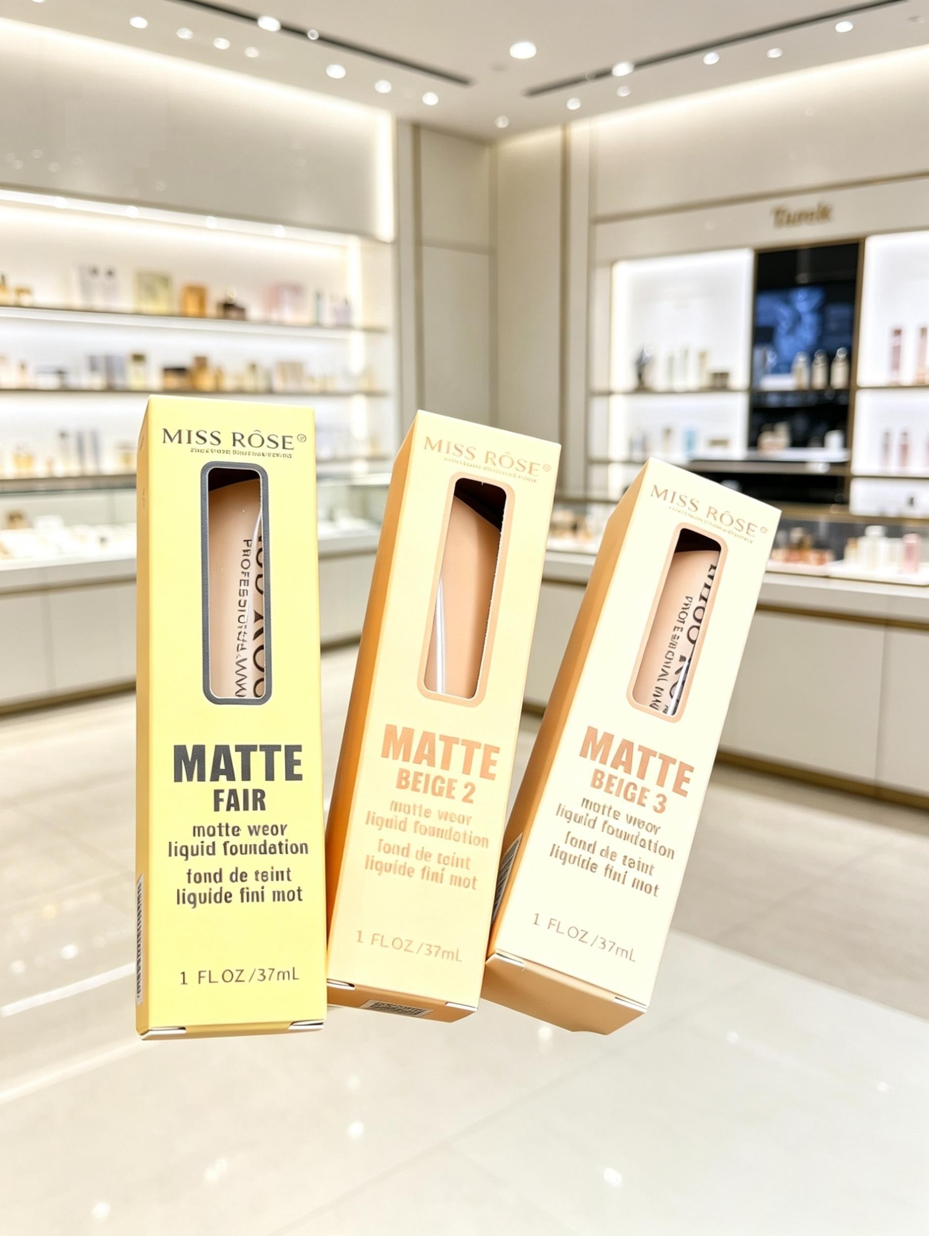 ✨ MISS ROSE Matte Liquid Foundation ✨