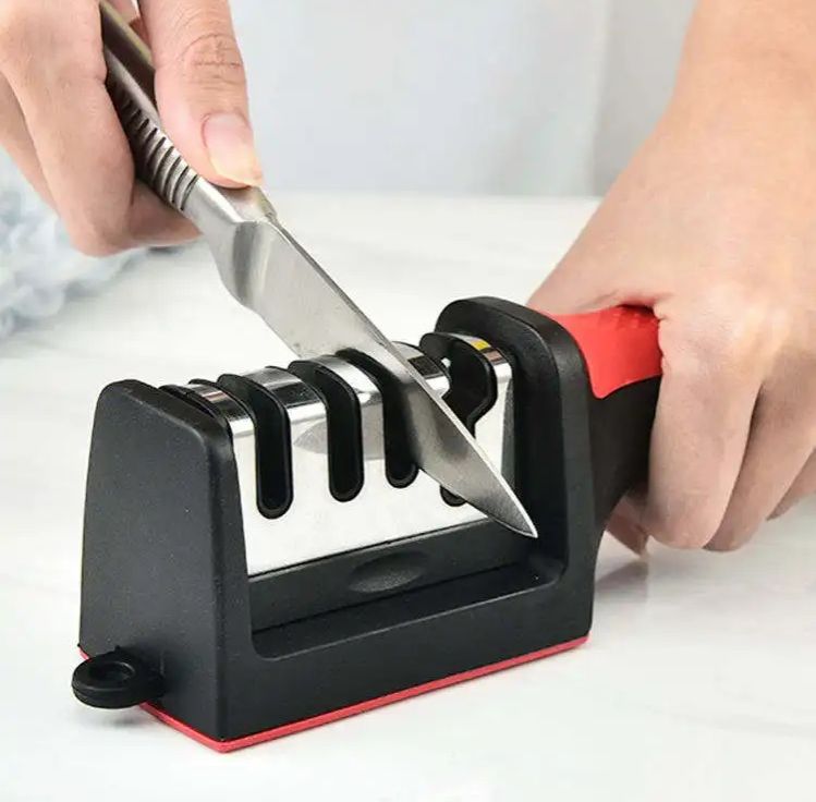 🔪 3 Stage Knife Sharpener – ৩ স্টেজ নাইফ শার্পনার