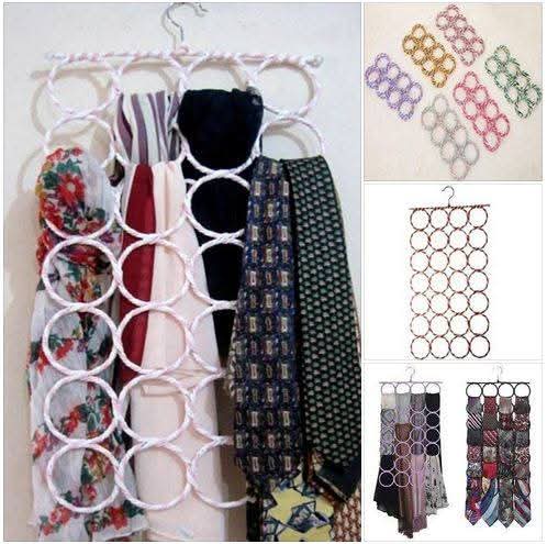 🧣 Scarf Organizer Hanger – স্কার্ফ অর্গানাইজার হ্যাঙ্গার ✨