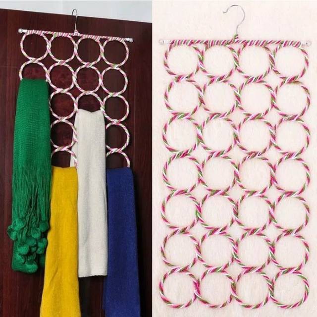 🧣 Scarf Organizer Hanger – স্কার্ফ অর্গানাইজার হ্যাঙ্গার ✨