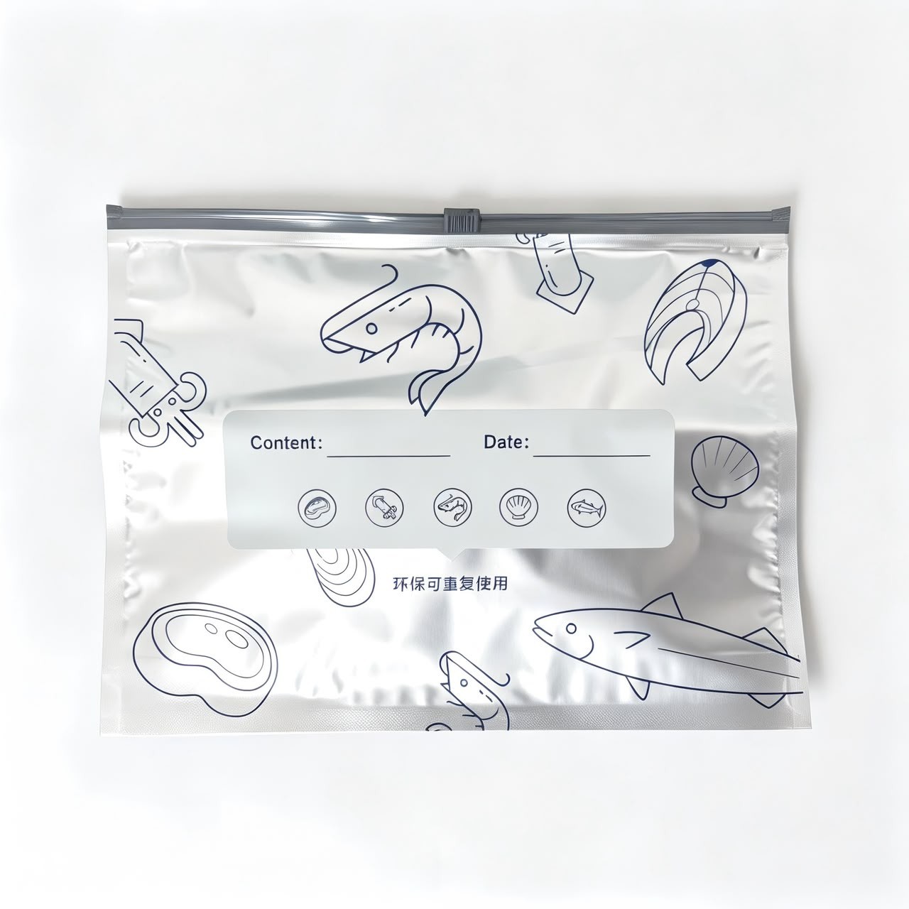 Aluminum Foil Storage Bags( L Size ) 25.4 cm 27.94 cm