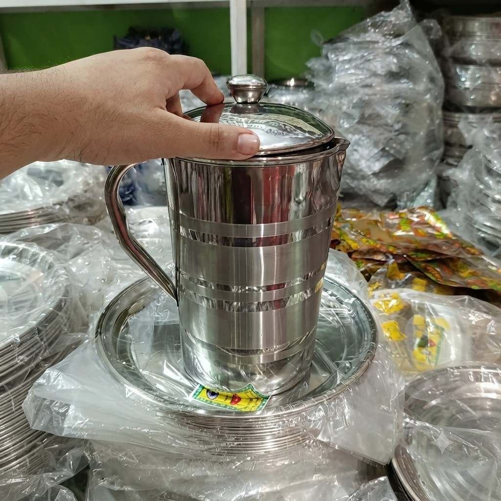 Stainless Steel Water Jug