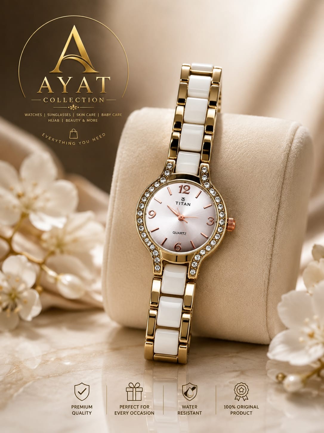 TITAN Ladies Luxury Watch